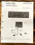 Kenwood KRC-630 Car Radio Service Manual *original*. Fixed Price $14.97.