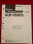 Vintage 1980S Pioneer Original Service Manual For KE-1525 Cassette Car Stereo. Fixed Price $15.00.