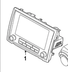 Genuine Nissan Display Unit 2591A-9BU0D. Fixed Price $899.00.