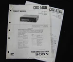 Original Sony CDX-5180 Fm/am Player Service Manual. Fixed Price $14.95.