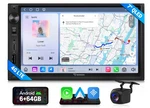 Eonon UX6S 7" Qled Android 13 6+64GB Double Din Stereo Carplay Gps Dsp Radio. Fixed Price $233.99.