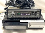Sony XR-C6220R D-bass Car Radio Cassette With CDX-T69 Disc Changer & Leads. Fixed Price $162.66.