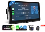 Eonon UX7A Plus Android 4+64 10.1" Ips 2 Din Stereo Radio Carplay Bluetooth. Fixed Price $203.17.