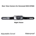 New Rear View Camera Backup License Plate Night For Kenwood DDX-8706S DDX8706S. Fixed Price $36.90.