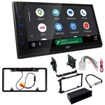 Jvc KW-M690BW 6.8" Touchscreen Bluetooth Car Stereo For 2003-2006 Silverado 1500. Fixed Price $401.99.