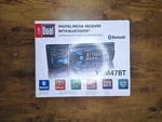 Dual Digital Car Radio & Media Receiver W/ Bluetooth, Am/fm, Model # XRM47BT. Fixed Price $34.99.
