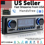 Bluetooth Vintage Car Fm Radio MP3 Player Usb Classic Stereo Audio Receiver Aux. Fixed Price $16.79.