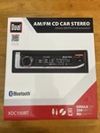 Dual Electronics Am/fm Cd Car Stereo XDC100BT Radio Single Din Bluetooth Usb. Fixed Price $42.00.