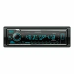 New Kenwood KMM-X704 1-DIN Car Digital Media Receiver W/ Bluetooth, Hd Radio. Fixed Price $156.70.