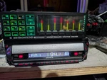 Vtg Rare Spectrum Analyzer Metrosound Graphic Equalizer Car Stereo Alpine Green. Fixed Price $589.95.