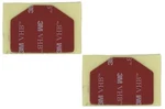 SGGC3MVHB - (2) Black Glass Adhesive Pads For Street Guardian SG9665GC.... Fixed Price $11.95.