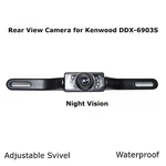 New Rear View Camera Backup License Plate Night For Kenwood DDX-6903S DDX6903S. Fixed Price $36.90.