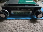 Audiovox C-977B Car Stereo Am Fm 8 Track Player Radio Tested Works. Fixed Price $129.00.