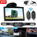5" Monitor Backup Camera Car Rear View Wireless Hd Parking System Night Vision. Fixed Price $29.99.
