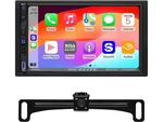 Boss Double Din 7" Receiver Apple Carplay/android Auto Siriusxm Camera BE7ACP.XC. Fixed Price $215.00.