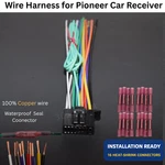 Wire Harness For Pioneer AVH-2440NEX AVH2440NEX Car Receiver Kit With Connectors. Fixed Price $11.95.