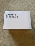 Grundig GX-3800 Double Din Touchscreen Carplay Android Auto Bluetooth Head Unit. Fixed Price $350.00.