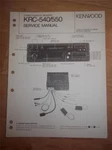 Kenwood Service Manual KRC-540/550 Cassette Receiver Car Radio Original Repair. Fixed Price $10.48.