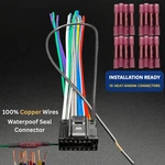 Power Wire Harness For Kenwood KDC-X995 KDCX995 Kit With Connectors. Fixed Price $10.95.