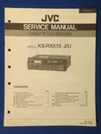 Jvc KS-RX515 Car Audio Cassette Service Manual Factory Original Real Thing. Fixed Price $9.08.