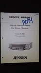 Jensen R405 Service Manual Original Book Car Stereo Radio Cassette Tape Player. Fixed Price $20.00.