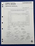 Original Kenwood DPX-6020 Dsp Receiver Service Manual. Fixed Price $19.95.
