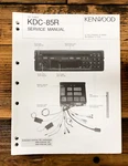 Kenwood KDC-85R Car Radio Service Manual *original*. Fixed Price $14.97.