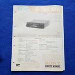Sony XR-75BLK Service Manual Original Paper Oem Repair Guide Usa. Fixed Price $54.30.