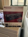 New Pioneer MVH-S322BT 1-DIN Car Digital Media Receiver W/ Bluetooth. Fixed Price $129.99.