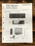 Kenwood KRC-460 KRC-470 Car Radio Service Manual *original*. Fixed Price $14.97.
