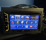 Jvc KW-V30BT 6.2" Touchscreen Receiver With Dvd Player Bluetooth Usb Hdmi Input. Fixed Price $150.00.