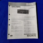 Sony XR-6287 Service Manual Original Paper Oem Repair Guide Usa. Fixed Price $85.40.