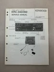 Kenwood KRC-340 350 Original Service Manual Free Shipping. Fixed Price $14.00.