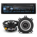 Alpine UTE-73BT Media Receiver & S2-S40 Type 4" Bluetooth Coax Speakers Pair. Fixed Price $199.99.