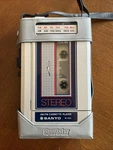Vintage Working Sanyo Portable M-G31 Fm/am Radio Cassette Player With Case. Fixed Price $59.99.