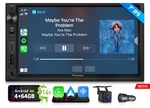 Eonon Android 14 Stereo Double Din Gps Wifi 7" Head Unit Apple Carplay Radio. Fixed Price $181.68.
