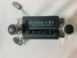 Vintage Ford Script Push Button Am Radio Aerospace & Communication Corp. Fixed Price $31.27.