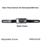 New Rear View Camera Backup License Plate Night For Kenwood DDX-512 DDX512. Fixed Price $36.90.