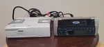 Set Of Clarion Marine Xmd 1 Radio Am/fm/cd & Disc Changer M635. Fixed Price $129.00.
