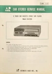 Automatic Radio Model CSA-9934 Service Manual Original. Fixed Price $15.00.