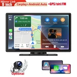 Lamtto 9" Touch Screen Portable Wireless Apple Carplay Android Auto Radio. Fixed Price $69.99.