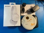 Sony Walkman D-SJ301 S2 Sports Cd Player G-protection, Mdr ZX110 Headphones. Fixed Price $149.99.