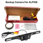 Rear View Backup Plate Camera Alpine ILX-F409 ILXF409 R9 Install Kit. Fixed Price $36.90.