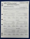 Original Kenwood KRC-7701RY 787 807 887R X957 Cassette Receiver Service Manual. Fixed Price $19.95.