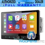 Soundstream VRCPAA-106F 10.6" Cd Dvd Apple Car Play Android Auto Bluetooth Radio. Fixed Price $189.99.