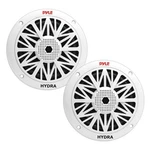 Pyle 300W 8" 2-WAY White Waterproof Marine Boat Speakers PLMR82. Fixed Price $64.99.