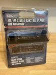 Kraco Car Am Fm Stereo Cassette New In Box KID-B588B. Fixed Price $160.00.