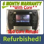 2015 - 2017 Refurbished Toyota Camry Oem Gracenote Touch Screen Display Fm. Fixed Price $595.00.