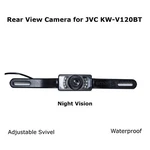 New Rear View Camera Backup License Plate Night For Jvc KW-V120BT KWV120BT. Fixed Price $36.90.