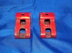 1975-1984 Toyota Land Cruiser FJ40 Pair Of Hood Bumper Brackets Red Oem. Fixed Price $74.66.